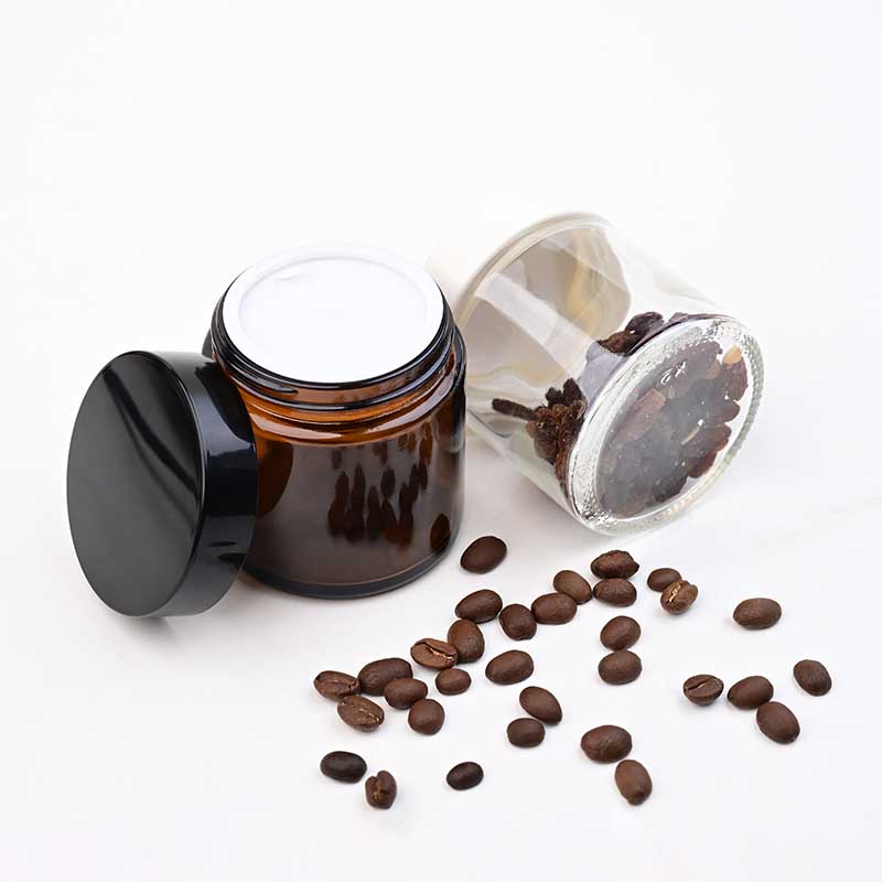 Coffee Tea Beans - Przenośny szklany słoik do przechowywania ziaren