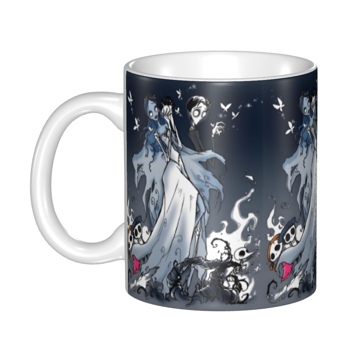 Coffee Tea Love - Personalizowany Kubek do Kawy z Motywem