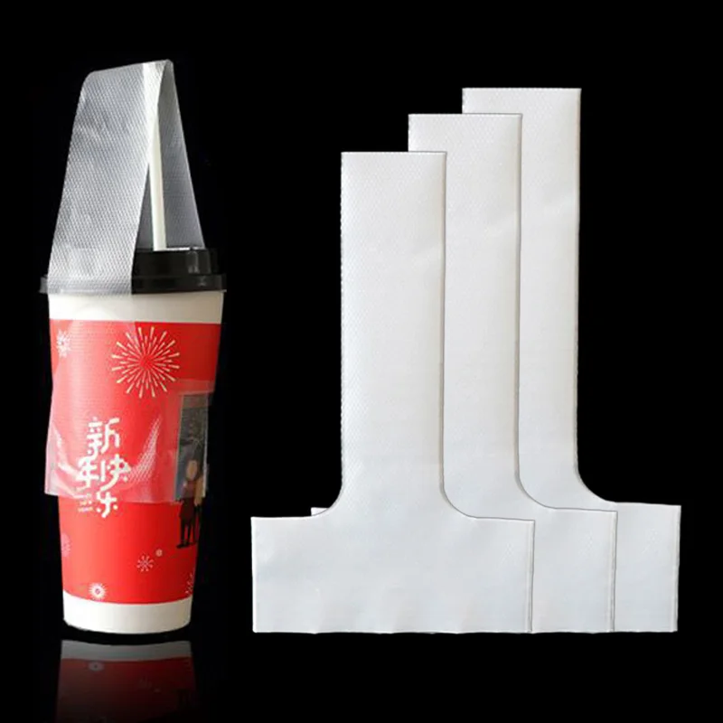 T And Tea Coffee - 100 sztuk/partia Torebki plastikowe w kształcie
