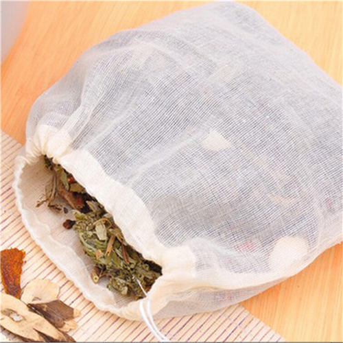 Coffee Tea Spices - 1pc/10 sztuk bawełniane torebki herbaty muślin