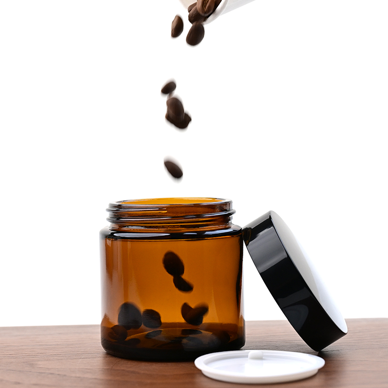 Przenośny szklany słoik do prz – Coffee Tea Beans recenzja i cena