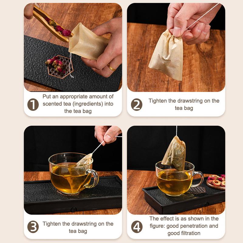 Woreczki do herbaty z papieru  – Coffee Tea Spices recenzja i cena