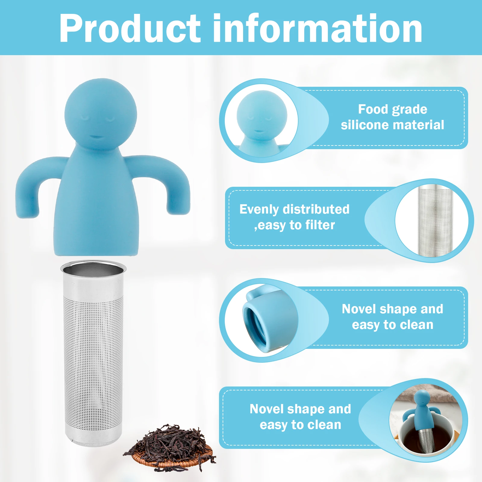 Zaparzacz ze stali nierdzewnej – Tea Strainer Mesh recenzja i cena