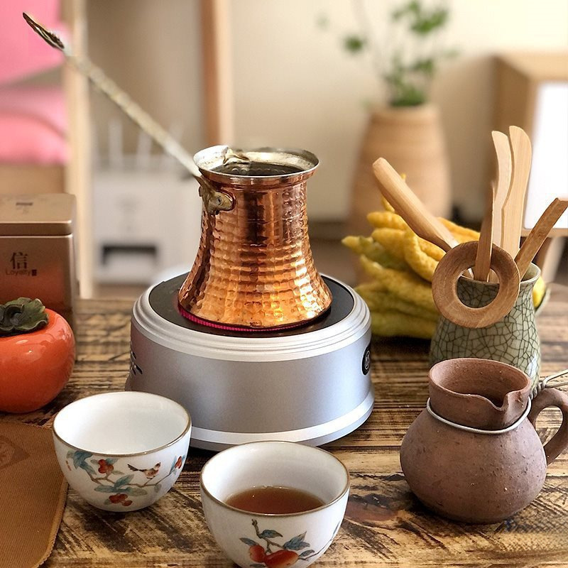 Czajnik turecki, cienki miedzi – T And Tea Coffee recenzja i cena