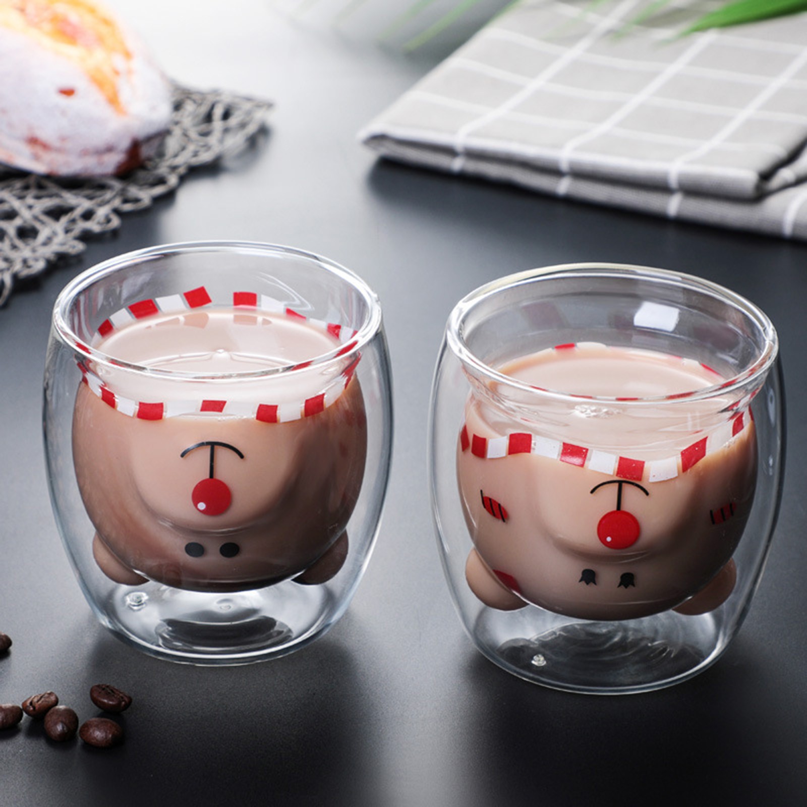 Urocze szklane kubki z motywem – Coffee Tea Love recenzja i cena