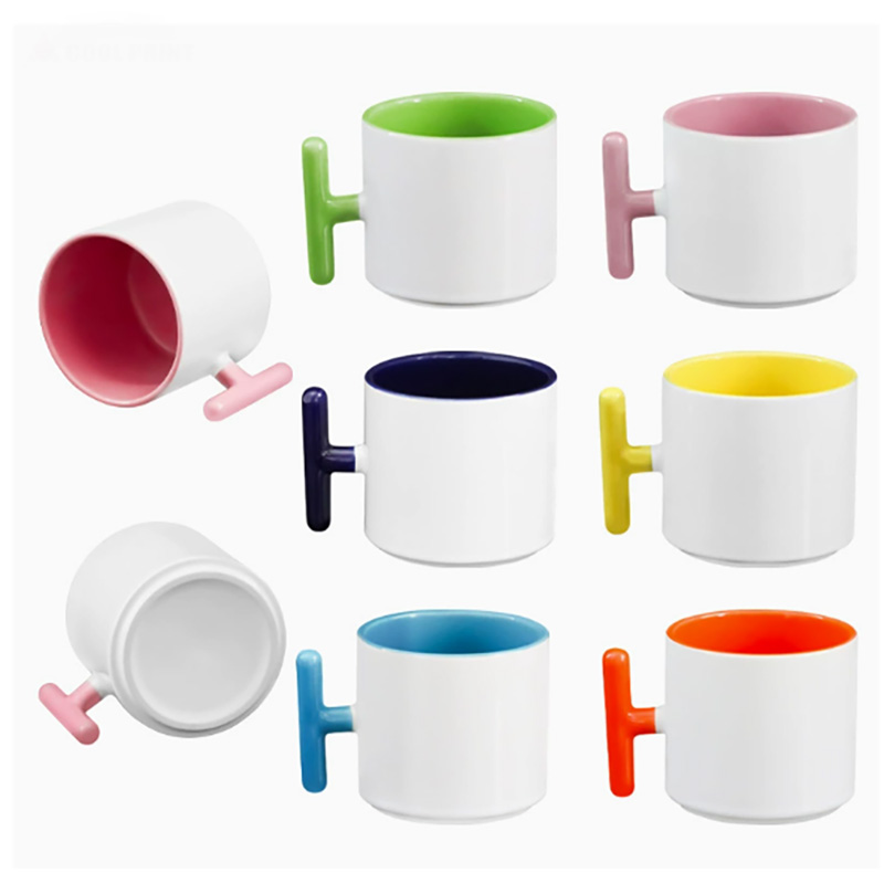 2 SZT. Kreatywny kubek ceramic – T And Tea Coffee recenzja i cena