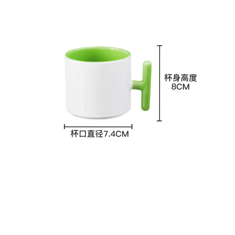 2 SZT. Kreatywny kubek ceramic – T And Tea Coffee recenzja i cena