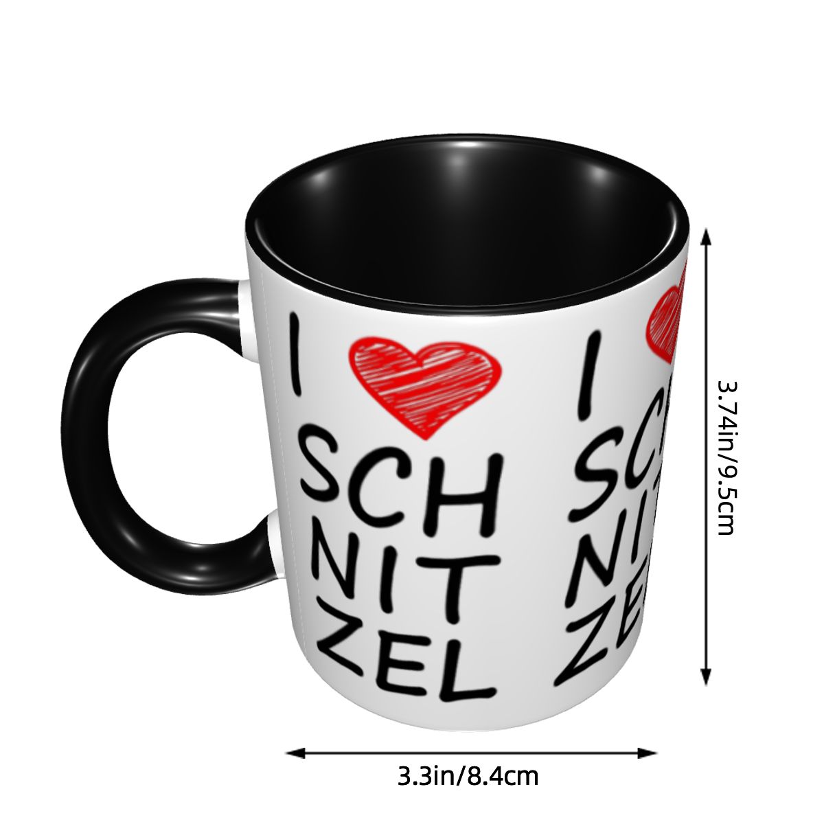 Kubek „Kocham Szniczela” – zab – Coffee Tea Love recenzja i cena