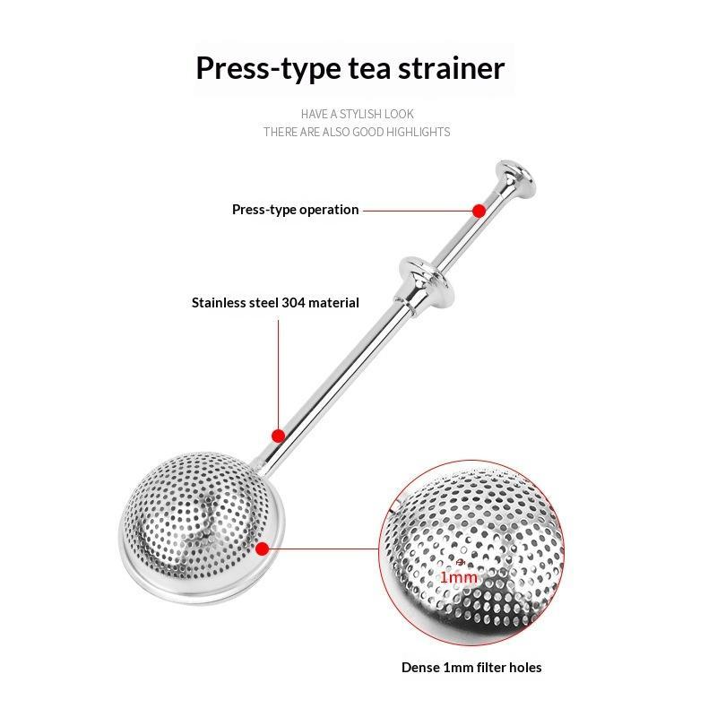 Długi zaparzacz do herbaty ze  – Tea Strainer Mesh recenzja i cena